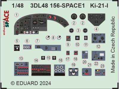 Ki-21-I SPACE 1/48 ICM 