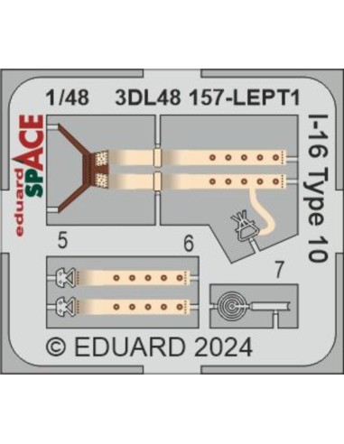 I-16 Type 10 SPACE 1/48 EDUARD 