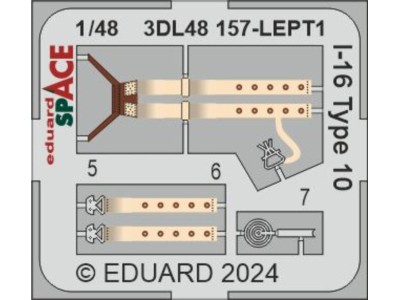 I-16 Type 10 SPACE 1/48 EDUARD 