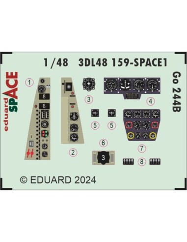 Go 244B SPACE 1/48 ICM 