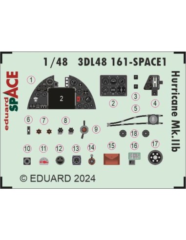 Hurricane Mk.IIb SPACE 1/48 ARMA HOBBY 