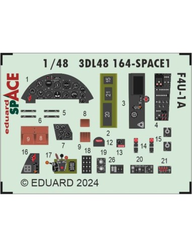 F4U-1A SPACE 1/48 MAGIC FACTORY 