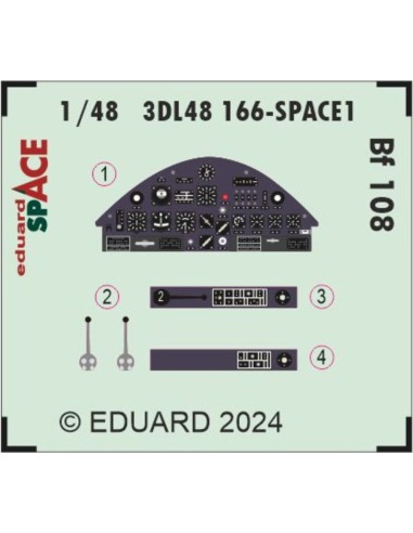 Bf 108 SPACE 1(48 EDUARD 
