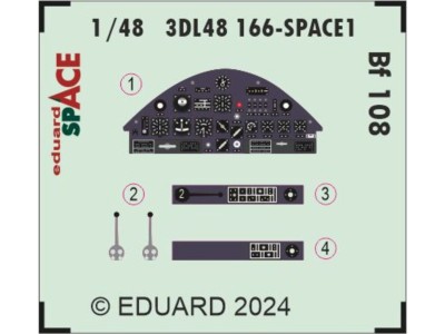 Bf 108 SPACE 1(48 EDUARD 