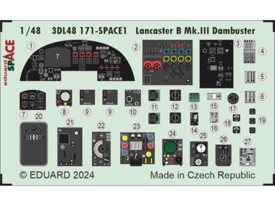 Lancaster B Mk.III Dambuster SPACE 1/48 HKM 