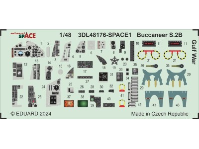 Buccaneer S.2B Gulf War SPACE  AIRFIX 