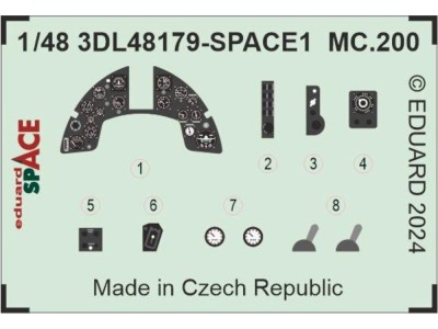 MC.200 SPACE  ITALERI 
