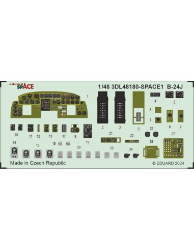 B-24J SPACE  HOBBY BOSS 