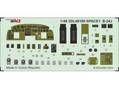 B-24J SPACE  HOBBY BOSS 