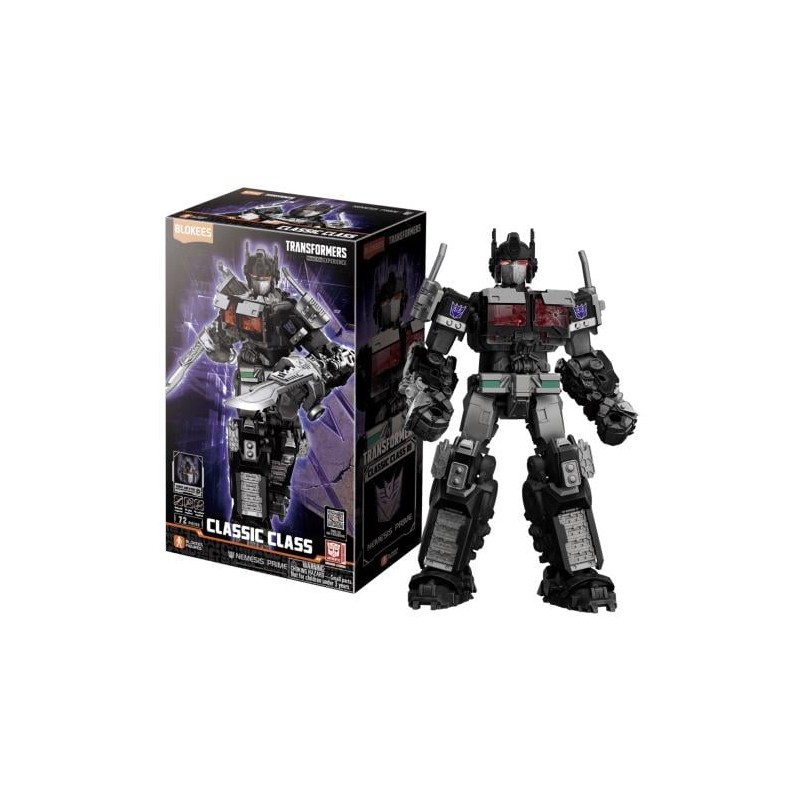 TRANSFORMERS - Nemesis Prime - Model Kit Classic Class Blokees