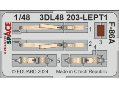 F-86A SPACE  CLEAR PROP 