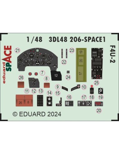 F4U-2 SPACE  HOBBY BOSS 