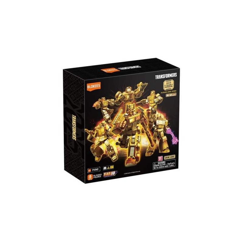 TRANSFORMERS - Golden Version - Model Kit Blokees Display 6 pc