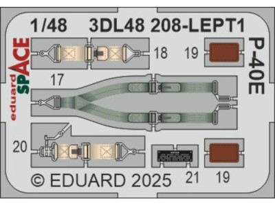 P-40E SPACE  EDUARD 