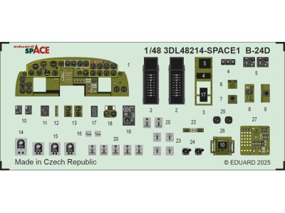 B-24D SPACE  HOBBY BOSS 