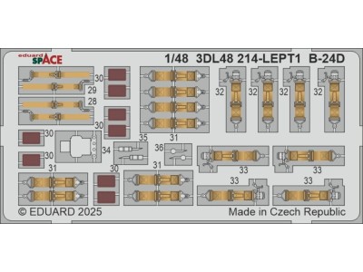 B-24D SPACE  HOBBY BOSS 