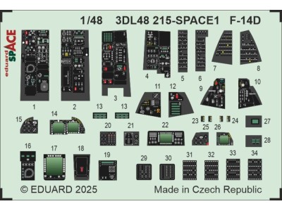 F-14D SPACE  GREAT WALL HOBBY 