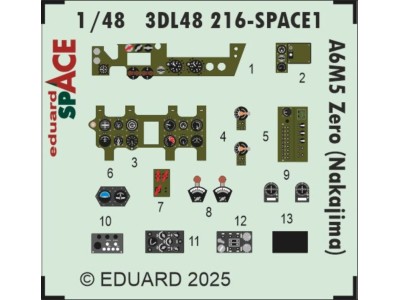 A6M5 Zero (Nakajima) SPACE  FINE MOLDS 
