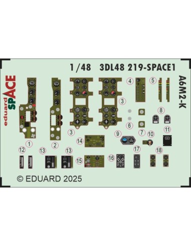 A6M2-K SPACE  EDUARD 