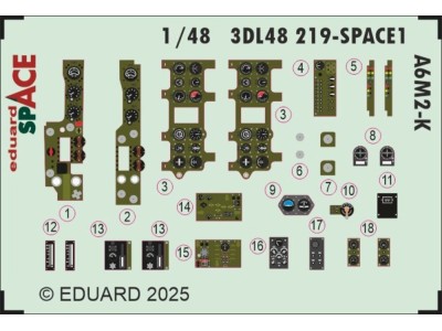 A6M2-K SPACE  EDUARD 