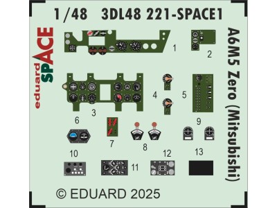 A6M5 Zero (Mitsubishi) SPACE  FINE MOLDS 
