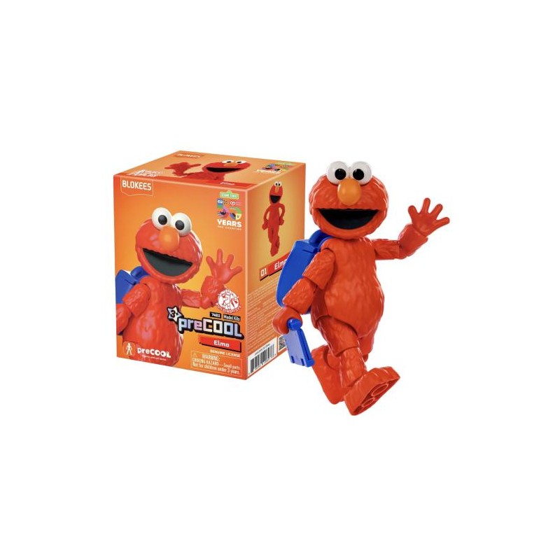 SESAME STREET- Elmo - Model Kit Classic Class Blokees