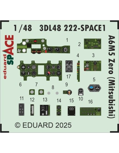 A6M5 Zero (Mitsubishi) SPACE  EDUARD 