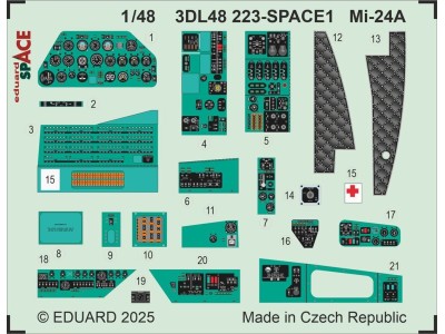 Mi-24A SPACE  TRUMPETER 