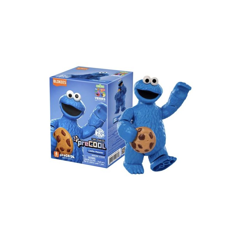 SESAME STREET- Cookie Monster - Model Kit Classic Class Blokees