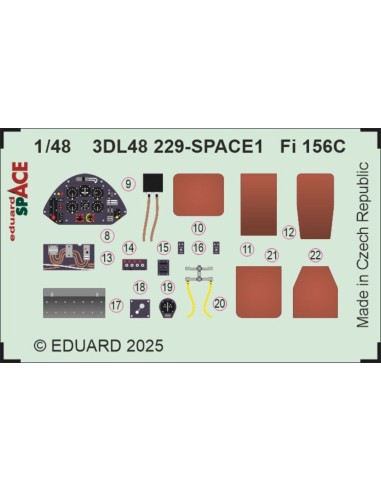 Fi 156C SPACE  TAMIYA 