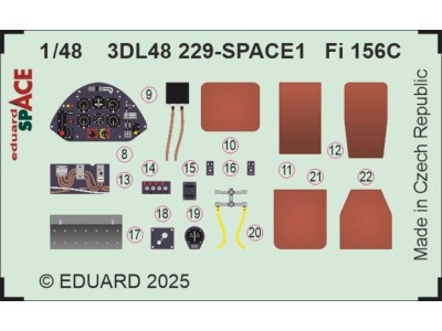 Fi 156C SPACE  TAMIYA 