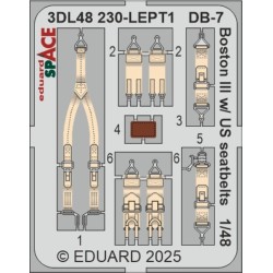 DB-7 Boston III w/ US seatbelts SPACE  HKM 
