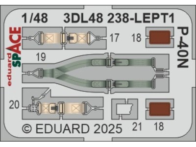 P-40N SPACE  EDUARD 