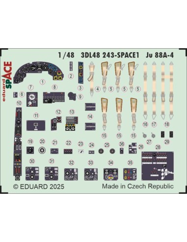 Ju 88A-4 SPACE  EDUARD / ICM 