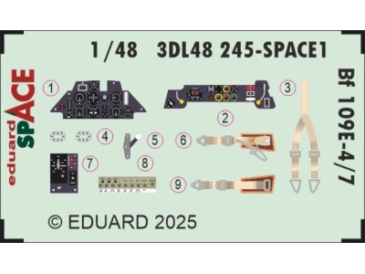 Bf 109E-4/7 SPACE  TAMIYA 