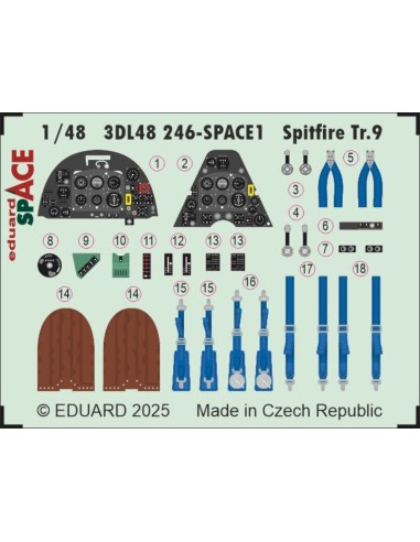 Spitfire Tr.9 SPACE  AIRFIX 
