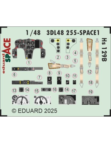 Hs 129B SPACE for Takom 