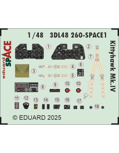 Kittyhawk Mk.IV SPACE for Eduard 