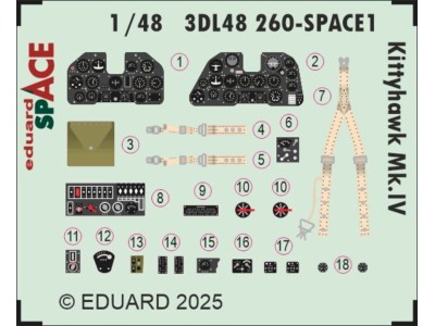 Kittyhawk Mk.IV SPACE for Eduard 