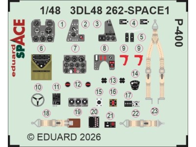 P-400 SPACE for Arma Hobby 
