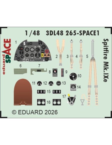 Spitfire Mk.IXe SPACE for Airfix 