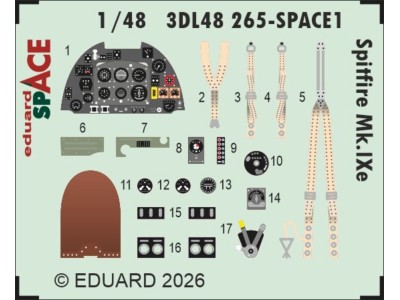 Spitfire Mk.IXe SPACE for Airfix 