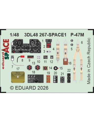 P-47M SPACE for Miniart 