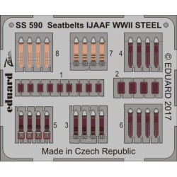 Seatbelts IJAAF WWII STEEL for Eduard 