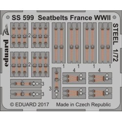 Seatbelts France WWII STEEL 