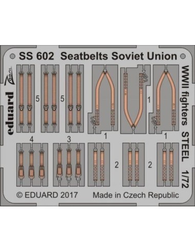 Seatbelts Soviet Union WW2 fighters STEE 