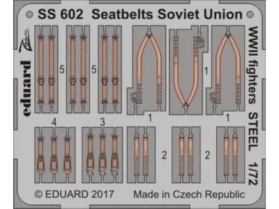 Seatbelts Soviet Union WW2 fighters STEE 