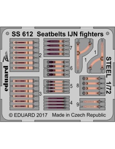 Seatbelts IJN fighters STEEL 