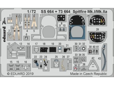 Spitfire Nk.I/Mk.IIa for Airfix 