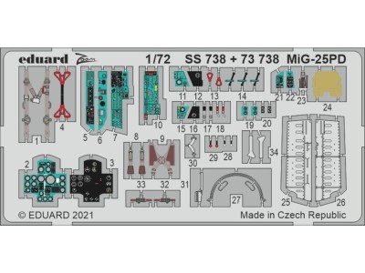 MiG-25PD 1/72 for ICM 